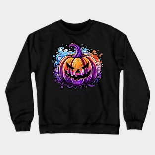 Multi Colored Pumpkin Crewneck Sweatshirt